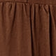 Plain Button Front Short Sleeve Stand Collar Flounce High Waist Long Dress