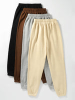 4Pack Thermal Lined Sweatpants