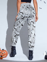 Halloween Spider Web Sweatpants