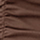 Plain Ruched Sleeveless Spaghetti Strap Pencil Natural Midi Dress