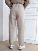 High Waist Seam Detail Pants