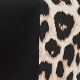 Leopard Long Sleeve Cold Shoulder Regular Plus Size Blouse