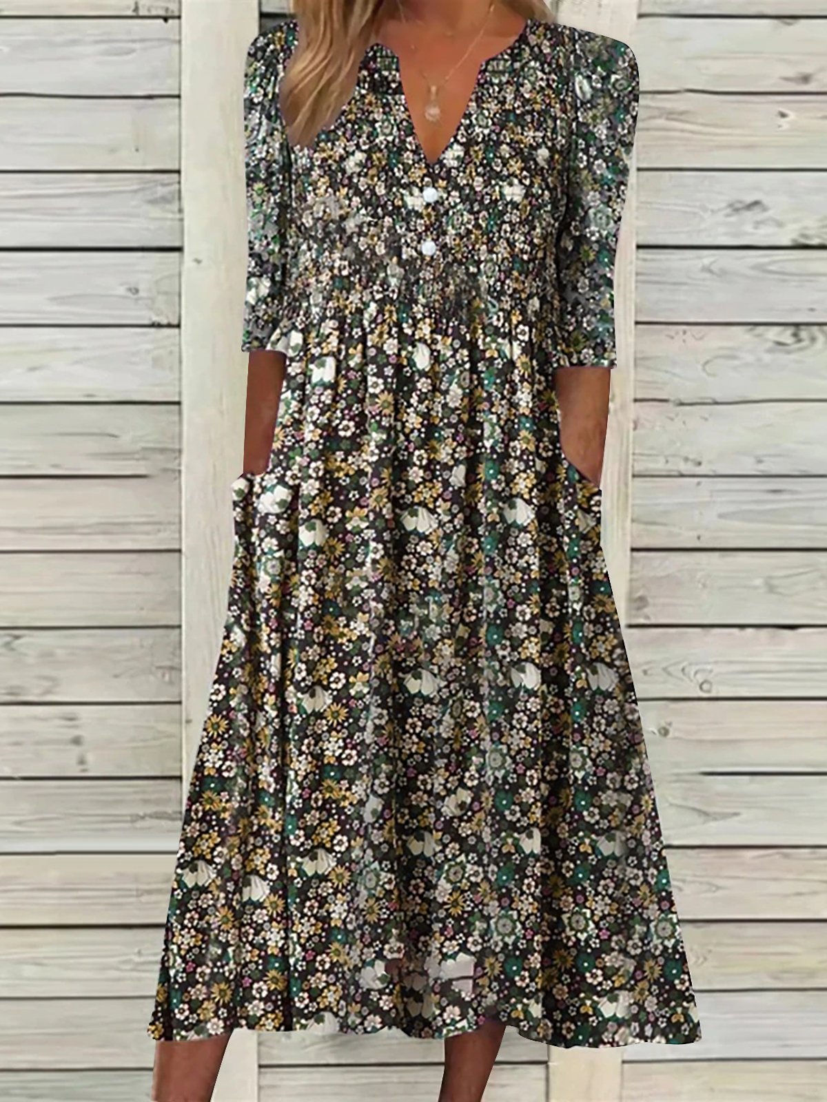 Plus Size Midi Dresses Supplier