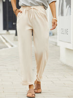 Casual Plain Loose Long Pants