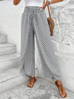 Casual Geometric Loose Long Pants