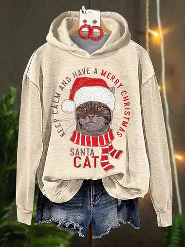 Loose Long Sleeve Hoodie Ethnic Casual Regular Sweatshirt