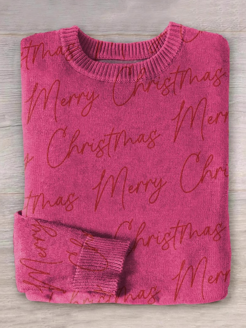 Casual Long Sleeve Crew Neck Letter Pattern Loose Regular Sweatshirt