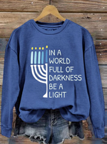 Casual Long Sleeve Crew Neck Text Letters Regular Sweatshirt