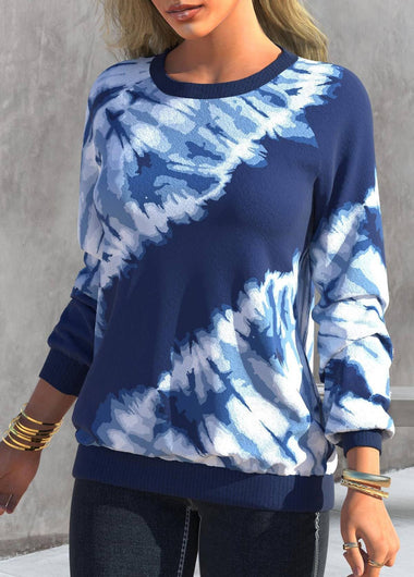 Casual Long Sleeve Crew Neck Ethnic Zipper Loose Regular Sweatshirt