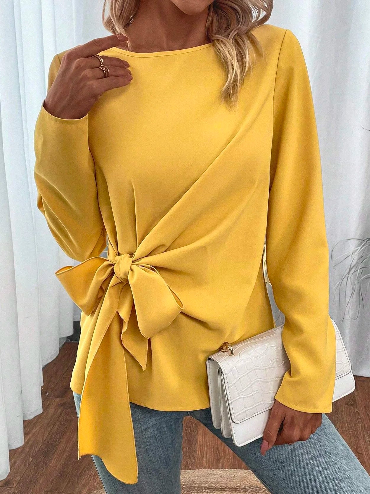 Casual Long Sleeve Crew Neck Halloween Loose Regular Blouse