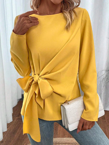 Casual Long Sleeve Crew Neck Halloween Loose Regular Blouse