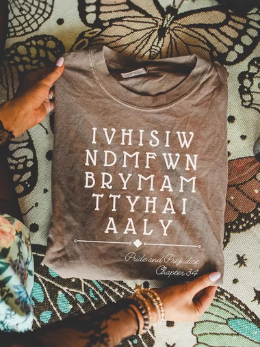 Loose Short Sleeve Crew Neck Letter Pattern Casual Regular T-Shirt
