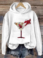 Casual Long Sleeve Hoodie Ethnic Loose Regular Sweatshirt