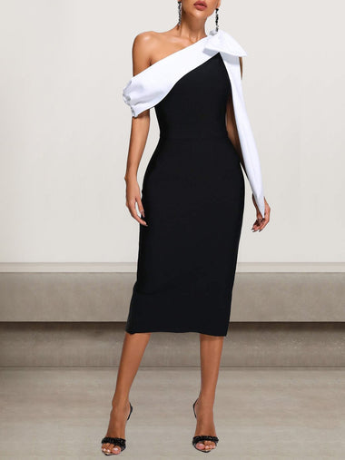 Sexy Sleeveless Strapless Plain Tight Maxi Dress