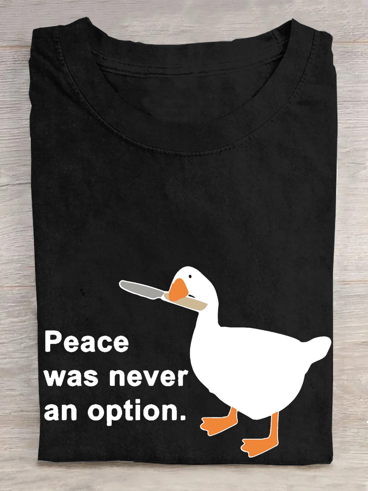 Casual Short Sleeve Crew Neck Animal Loose Regular T-Shirt