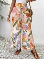 Casual Floral Loose Long Pants