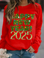 Long Sleeve Hoodie Text Letters Casual Regular Hoodie