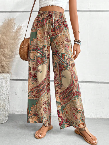 Casual Ethnic Loose Long Pants