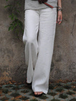 Casual Plain Loose Long Pants