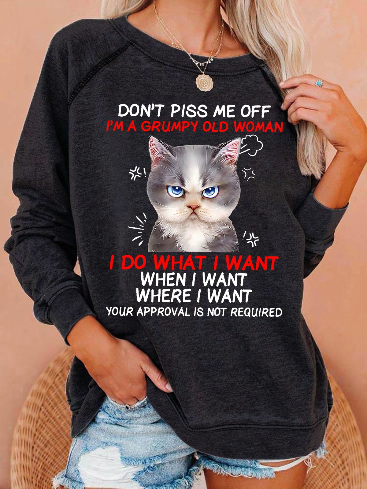 Casual Long Sleeve Crew Neck Animal Regular Sweatshirt