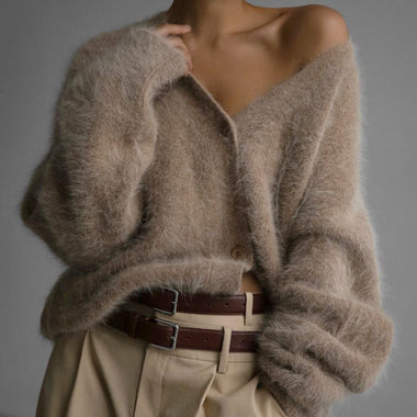 Casual Long Sleeve Plain Regular Cardigan