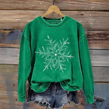 Loose Long Sleeve Crew Neck Animal Casual Regular Sweatshirt