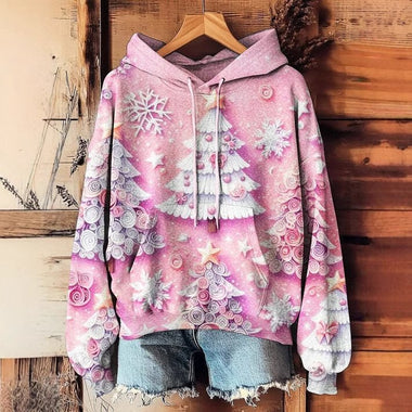 Casual Long Sleeve Hoodie Ethnic Loose Regular Sweatshirt