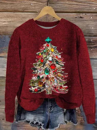 Loose Long Sleeve Crew Neck Animal Casual Regular Sweatshirt