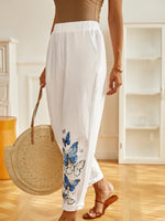 Casual Butterfly Loose Long Pants