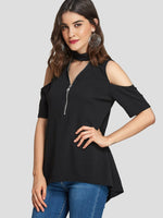 OEM Ladies Black T-Shirts