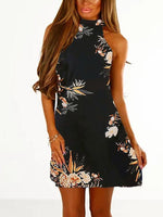 OEM Ladies Black Mini Dresses