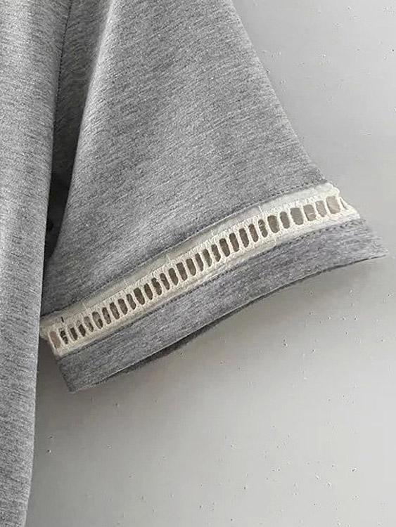 OEM Ladies Grey Mini Dresses
