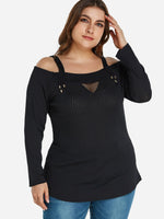 Custom Womens Plus Size Purple Tops