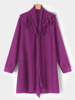 ODM Ladies Long Sleeve Mini Dress