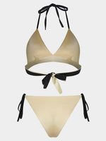 NEW FEELING Womens Khaki Bikinis