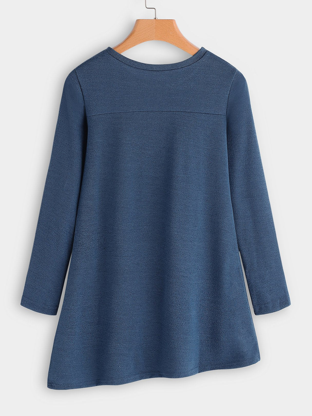 NEW FEELING Womens Blue T-Shirts