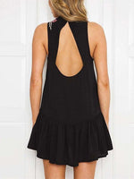 OEM Ladies Black Casual Dresses