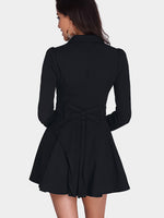 NEW FEELING Womens Black Mini Dresses
