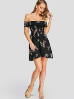 NEW FEELING Womens Black Mini Dresses