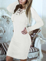 OEM Ladies White Casual Dresses