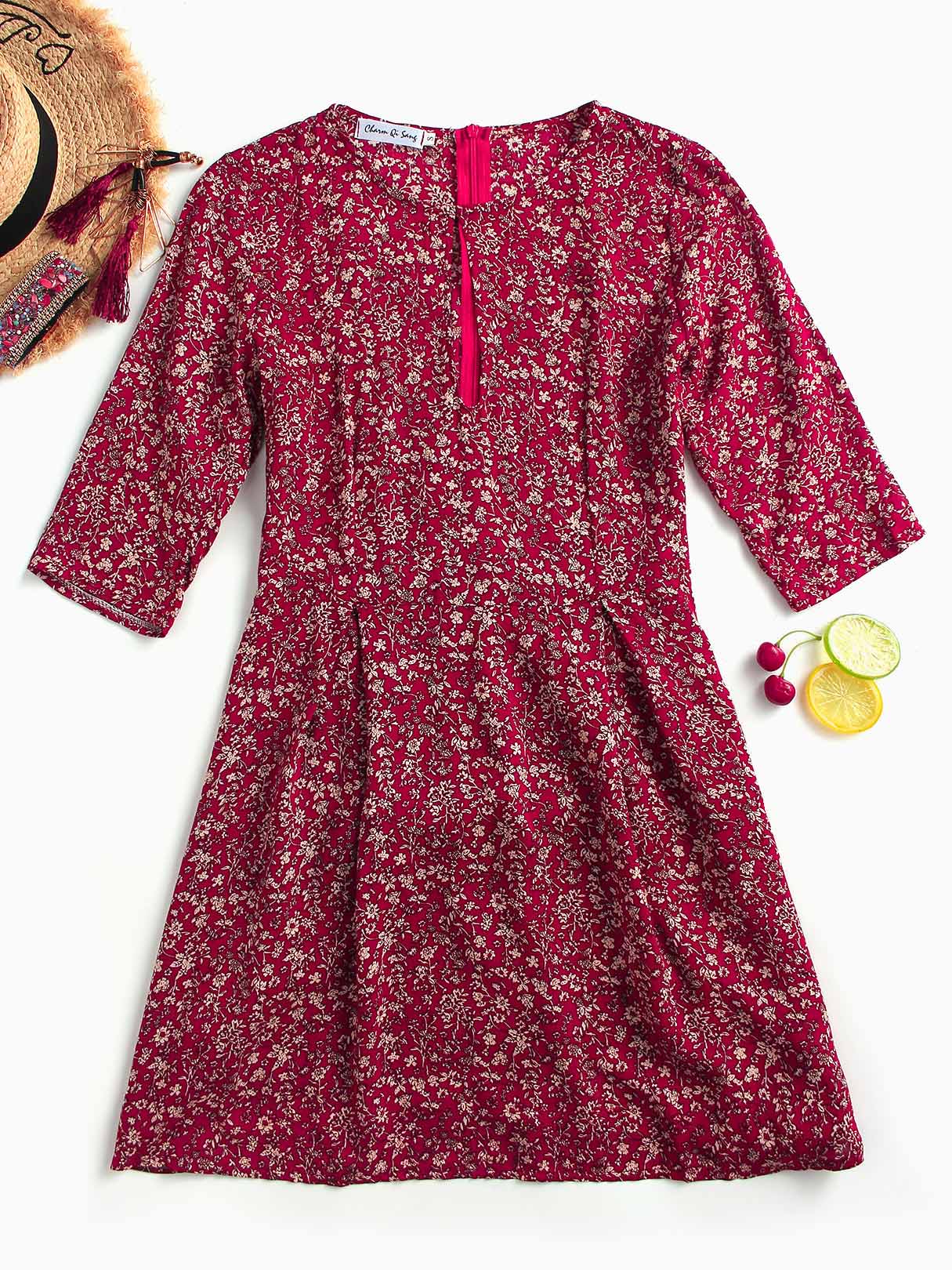 OEM ODM Bright Floral Dress