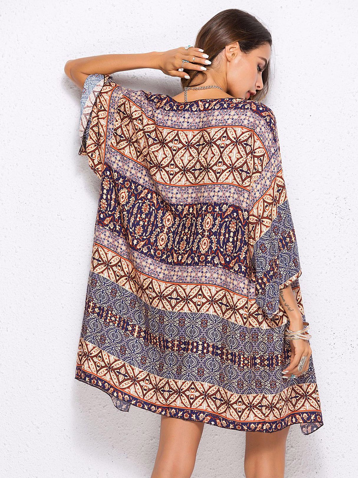 OEM ODM Womens Black Kimono