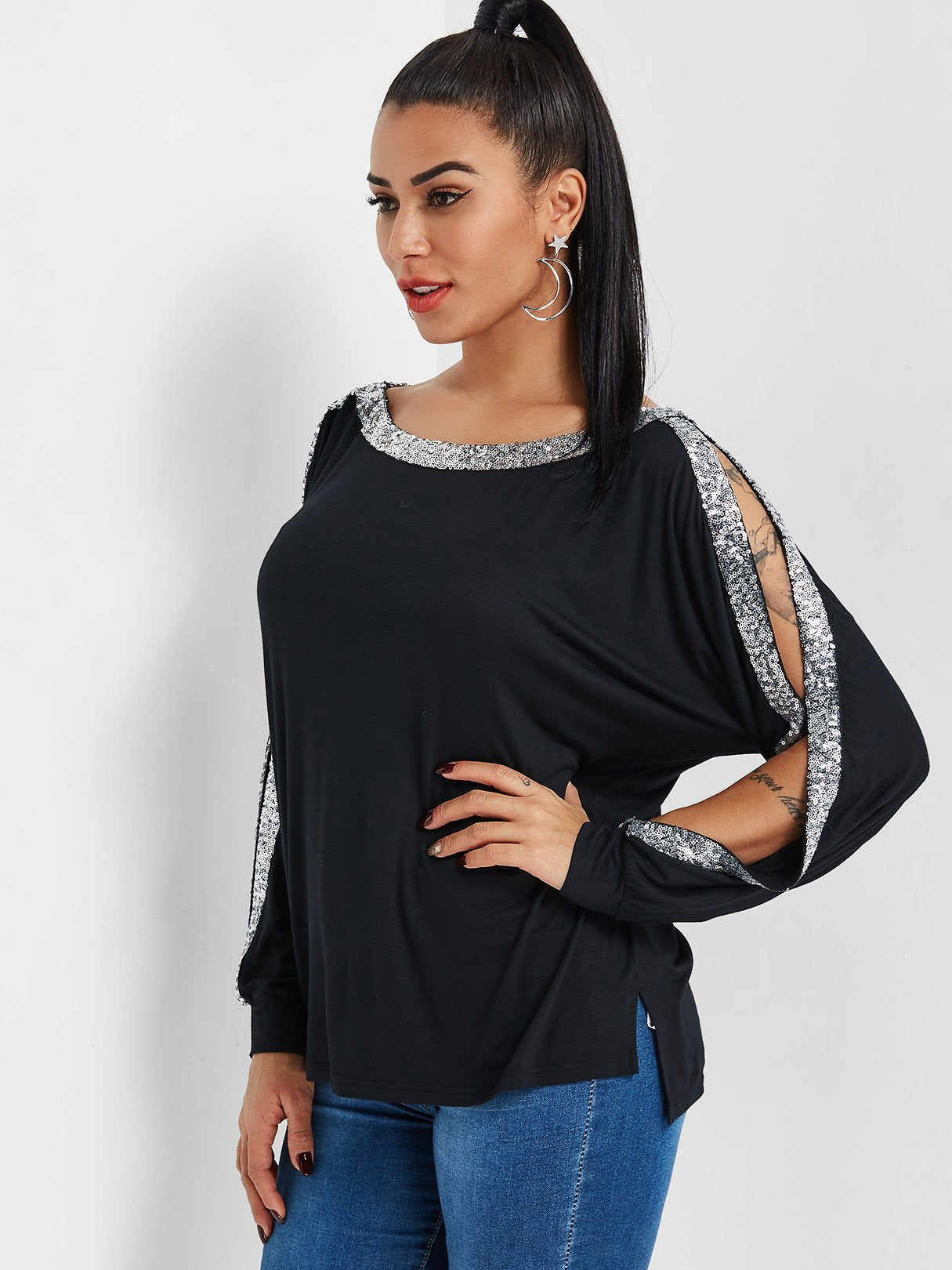 ODM Ladies Long Sleeve Top