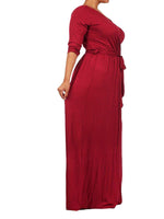 OEM Ladies Red Plus Size Dresses