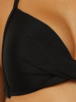 Custom Black Halter Bikinis