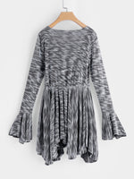 NEW FEELING Womens Grey Mini Dresses