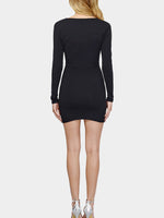 NEW FEELING Womens Black Mini Dresses