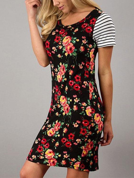 OEM Ladies Floral Floral Dresses