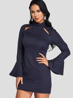 ODM Ladies Long Sleeve Mini Dress