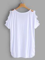 Custom Ladies V-Neck T-Shirts